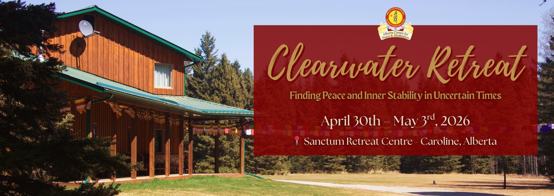 meditation retreat in mountains, alberta 